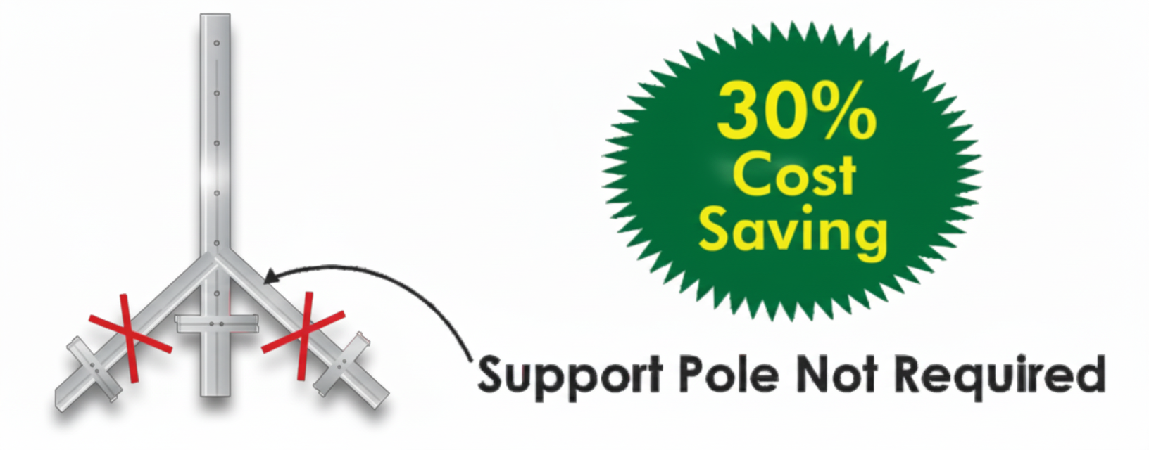 STOOP Fencing Pole
